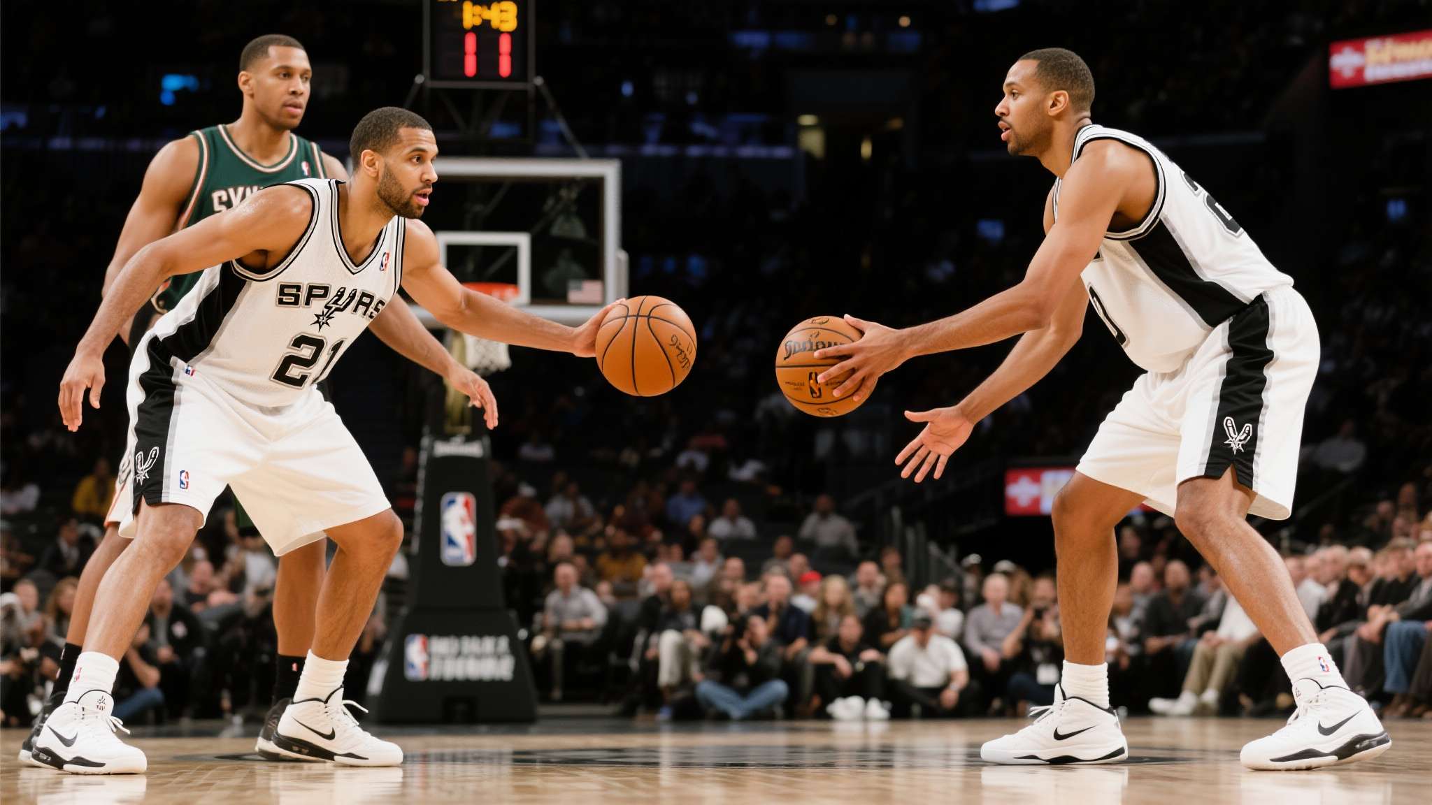 以NBA经典案例作参照，当年的马刺王朝就以“最少无脑传递”著称。他们通过系统训练